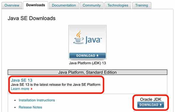 download-jdk13